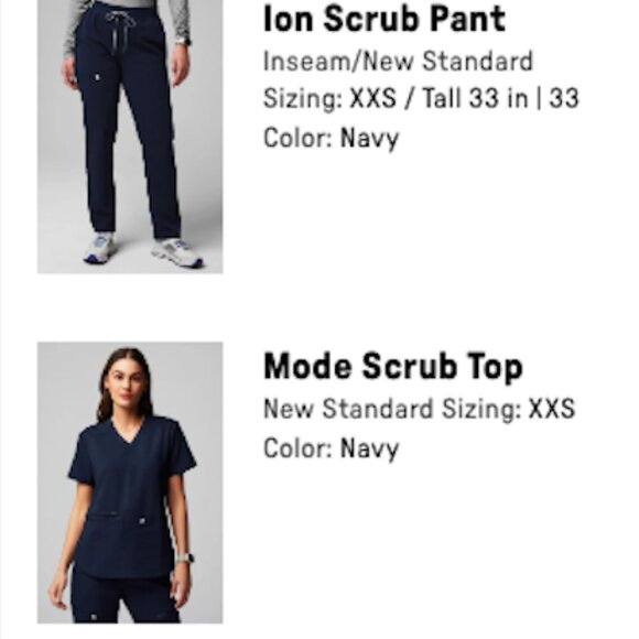 Fabletics Scrub Set - Picture 5 of 5